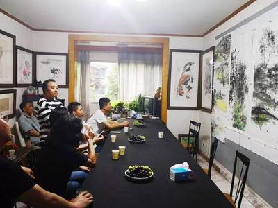 水墨·郫都創作交流會在醉荷堂藝術工作室圓滿召開，共繪新時代文化圖景